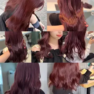 セミロング カラー ヘアアレンジ 愛されカラー🩷 はるなのヘアスタイル