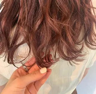 カラー 韓国ヘア/耳ツボジュ エリー♡ayumuのヘアスタイル