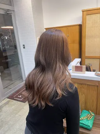 セミロング jr.stylist 小島千穂🎀のヘアスタイル