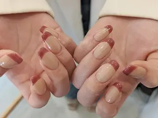 ネイル na🎀🎀na ちゅるちゅるのネイルデザイン