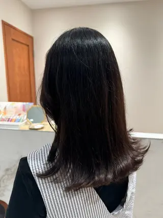 ミディアム 透明感のあるモテ艶髪 🫧AYAKAのヘアスタイル