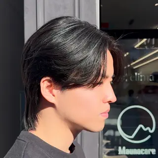 メンズ 🚨メンズ曲がる 縮毛矯正りおん🚨のヘアスタイル