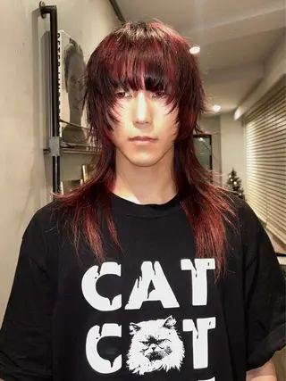 セミロング メンズ タナカ カナ🫧のヘアスタイル