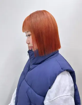 ミディアム 近藤 楓花のヘアスタイル