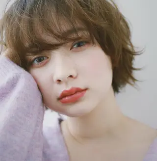 ショート カラー アンブレラカラー💫 フェイスフレーミングのヘアスタイル