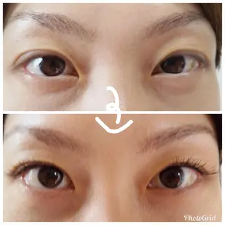 マツエク・マツパ 💡次世代LED -TIARA💡のマツエク・マツパデザイン