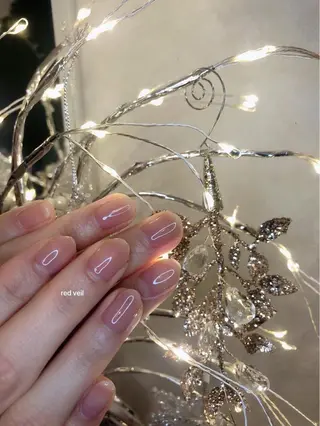 ミディアム ネイル 長さ出し専門 nynaのネイルデザイン