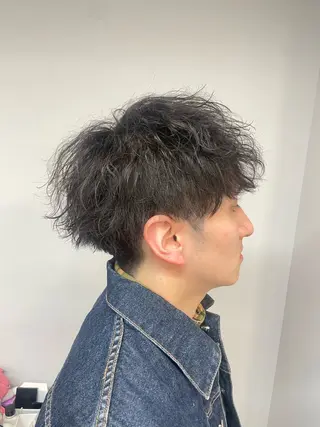 パーマ メンズ Radial 藤澤　志のヘアスタイル