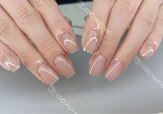 ネイル 神田 ココナッツのネイルデザイン