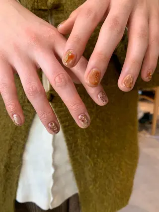 ネイル AO所属・RISAKO 艶髪モテヘア🎀府中のヘアスタイル