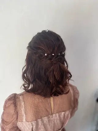 ミディアム 美容室Limb所属・髪質改善/縮毛/小林 水葵のヘアスタイル