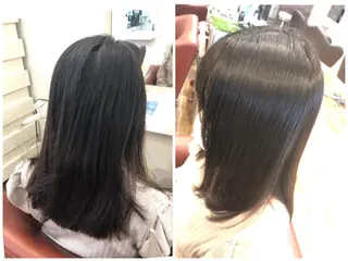 ミディアム COA所属・小顔カット前髪 顔周りカット林亮佑のヘアスタイル