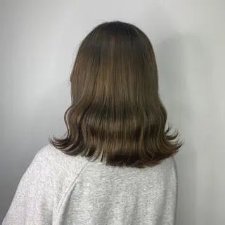 セミロング カラー HARUKA韓国ヘア /Luana梅田のヘアスタイル