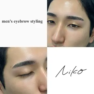 メンズ アイブロウ 〖Niko〗 namiの眉毛・アイブロウイメージ