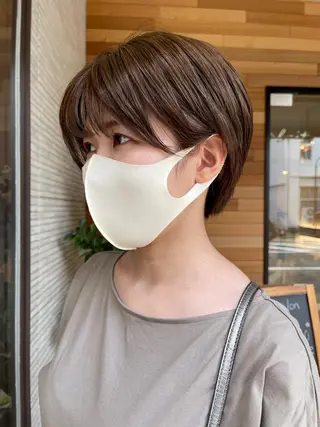 ショート カラー 【AMANEQ】 yuka🦋のヘアスタイル