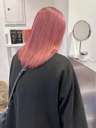 ロング 韓国ヘア/ワンホン ちひろのヘアスタイル