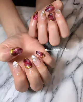 ネイル ﾈｲﾙﾙｰﾑﾘｯｶ 𝐦𝐚𝐲𝐮のネイルデザイン