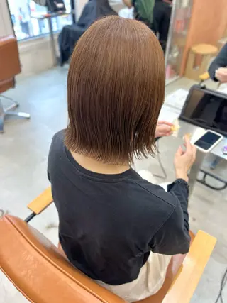 ショート カラー sem所属・似合わせ/ニュアンス 髪質改善🤍ariのヘアスタイル