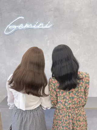 カラー Gemini代表 Maedaのヘアスタイル