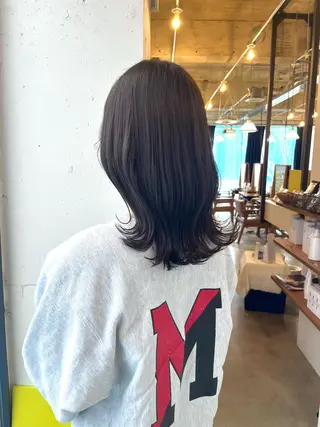 ミディアム カラー SABO栄店所属・SABO /透明感カラー/美髪のヘアスタイル