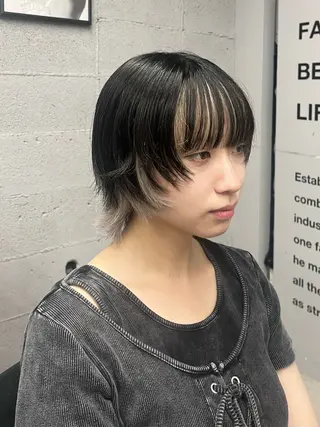 ショート col sapporo所属・あざと可愛い💓 盛れる顔まわり/uiのヘアスタイル