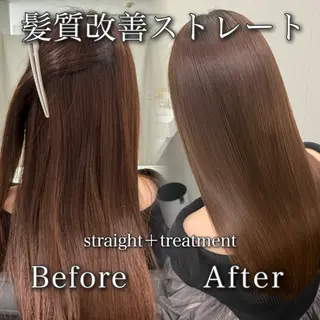 ハイトーン/ 髪質改善/上質艶髪のヘアスタイル