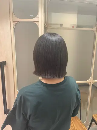 ミディアム mahae 林のヘアスタイル