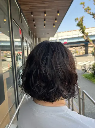 ミディアム 🩵FERIA 桃山台　足立あゆみのヘアスタイル