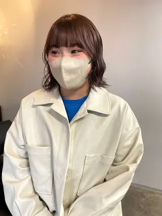 ミディアム カラー CIEL FUKUOKA所属・SAKURA/ CIEL福岡のヘアスタイル