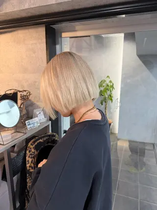 ショート カラー You/中明度カラー 🎨3ヶ月持つカットのヘアスタイル