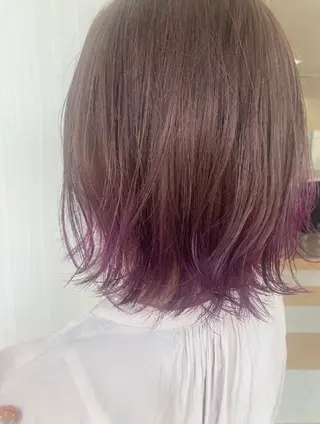カラー 安達まい/ インナーカラー◎のヘアスタイル