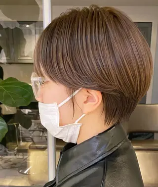 ショート レイヤーカット Kinoのヘアスタイル