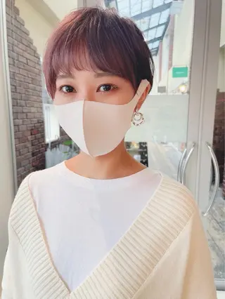 ショート カラー ooit所属・ooit 【オーイット】のヘアスタイル