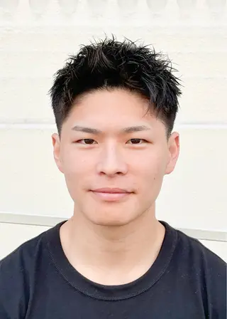 ショート パーマ メンズ DAD　BARBERSHOP所属・三宮メンズカット ヨシイッキのヘアスタイル