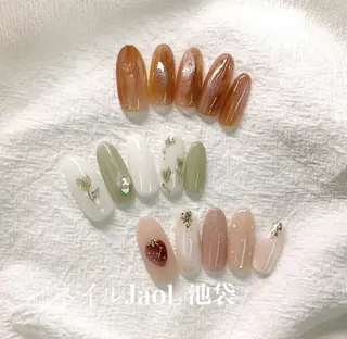 ミディアム nail jaol池袋店所属・ネイルJaol 池袋のネイルデザイン