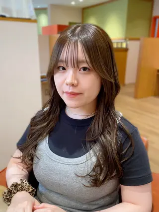 ロング カラー asuka‪‪‎🤍 Lita 1Fのヘアスタイル