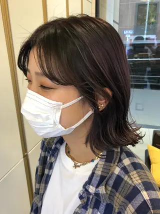 カラー 渕向 克海のヘアスタイル