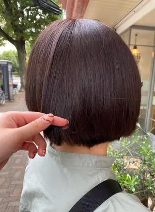 ショート カラー 柳坪 まなのヘアスタイル