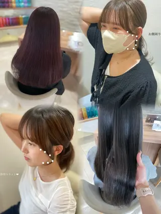 カラー sora ♡のヘアスタイル