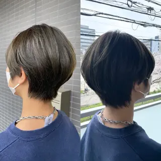 ショート 加藤 泰輔のヘアスタイル