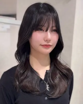 ロング meak所属・韓国レイヤー RYOTAのヘアスタイル