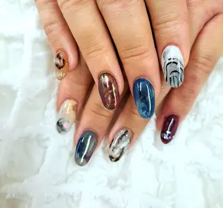 ネイル 河野ちえ (雑誌掲載サロン)のネイルデザイン