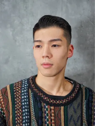 ショート メンズ プレミアムバーバー原宿店所属・プレミアムバーバー 渋谷原宿店のヘアスタイル