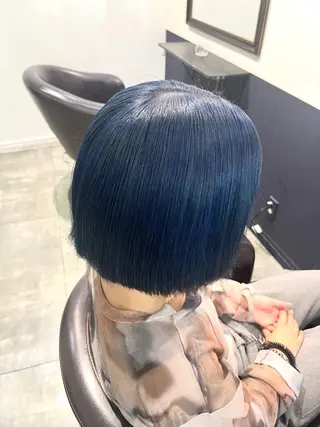 ショート 🌈カラー特化 ハイトーンけいと🌈のヘアスタイル