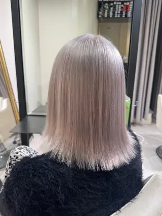 カラー 🩷Sakura🎀 ブリーチモデル募集のヘアスタイル
