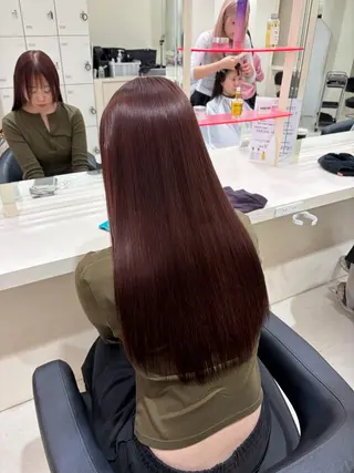カラー 暖色ガーリーヘア🎀 MEARI🩰のヘアスタイル