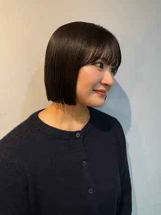 ミディアム 福井 莉帆のヘアスタイル