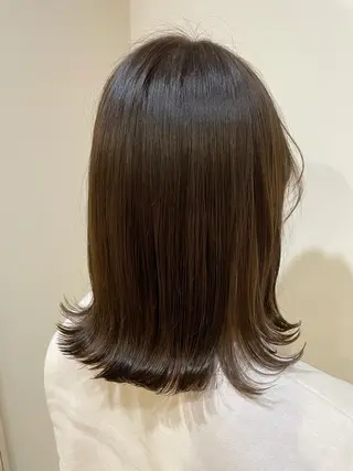 ミディアム ✨美髪サラ艶トレンド 橋柿 実紀✨のヘアスタイル