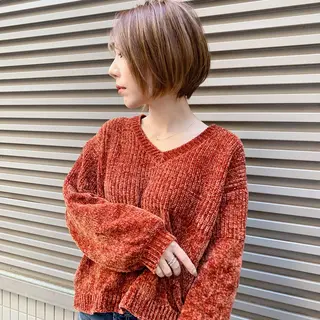 ショート calna by  elmo所属・ショート特化美容師 大阪京橋　大本　渉のヘアスタイル