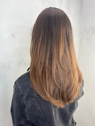 ロング 銀座/韓国/ワンホン 🤍艶髪🖤nahoのヘアスタイル